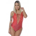 Costum de baie Eternity Snake Rosu